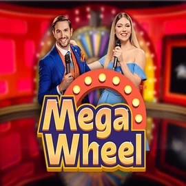 Mega Wheel logo – Live Casino by Pragmatic Play at Robocat Casino