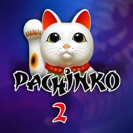 Pachinko 2 online game logo by Vibra Gaming on robocats.fi