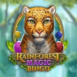 Rainforest Magic Bingo logo – Bingo by Play'n GO at Robocat Casino