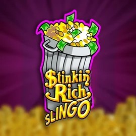 Stinkin Rich Slingo logo – Bingo by Slingo at Robocat Casino
