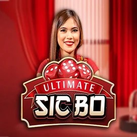 Ultimate Sic Bo slot icon by Ezugi, available at Robocat Casino